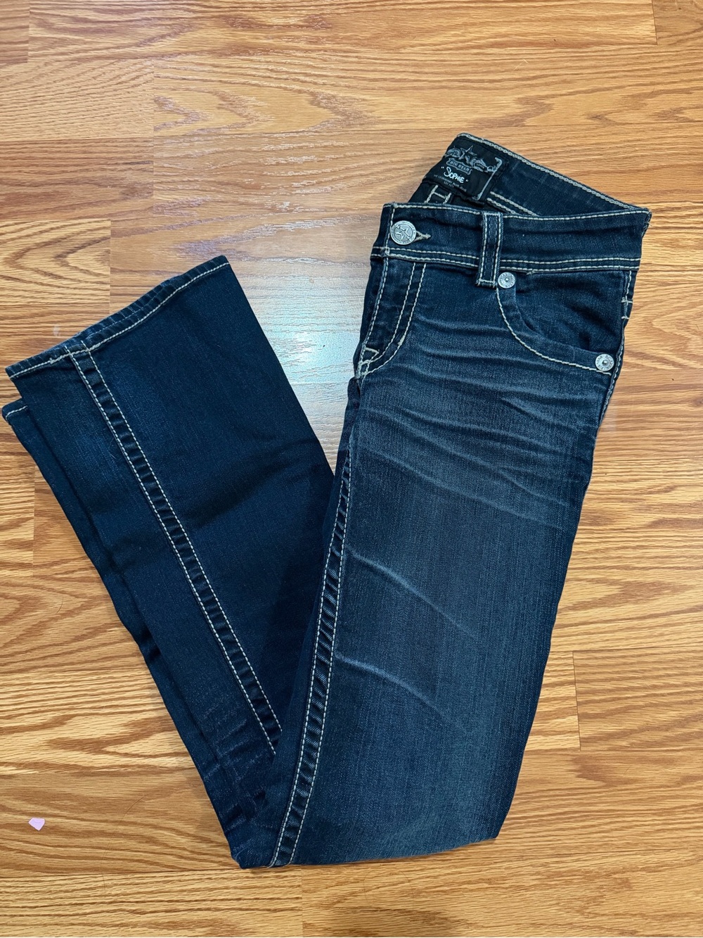 Women’s Dark Blue Slim Straight Jeans - Big star Sophie